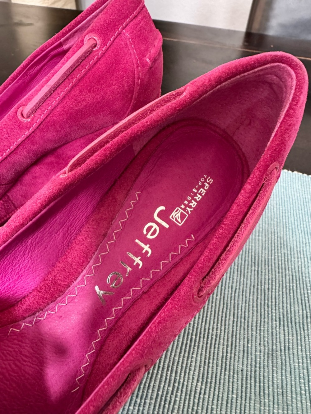 Sperry Top-Sider Jeffrey women's suede wedge heels 7.5 - Picture 5 of 7